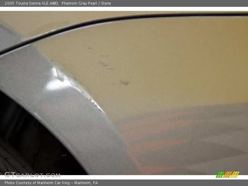 Phantom Gray Pearl / Stone 2005 Toyota Sienna XLE AWD