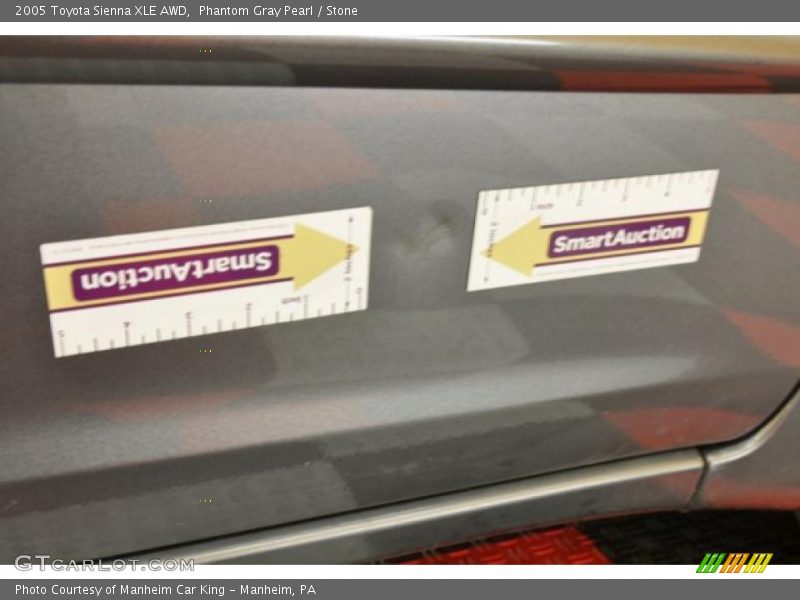 Phantom Gray Pearl / Stone 2005 Toyota Sienna XLE AWD