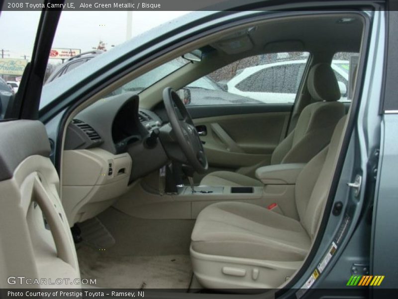 Aloe Green Metallic / Bisque 2008 Toyota Camry LE
