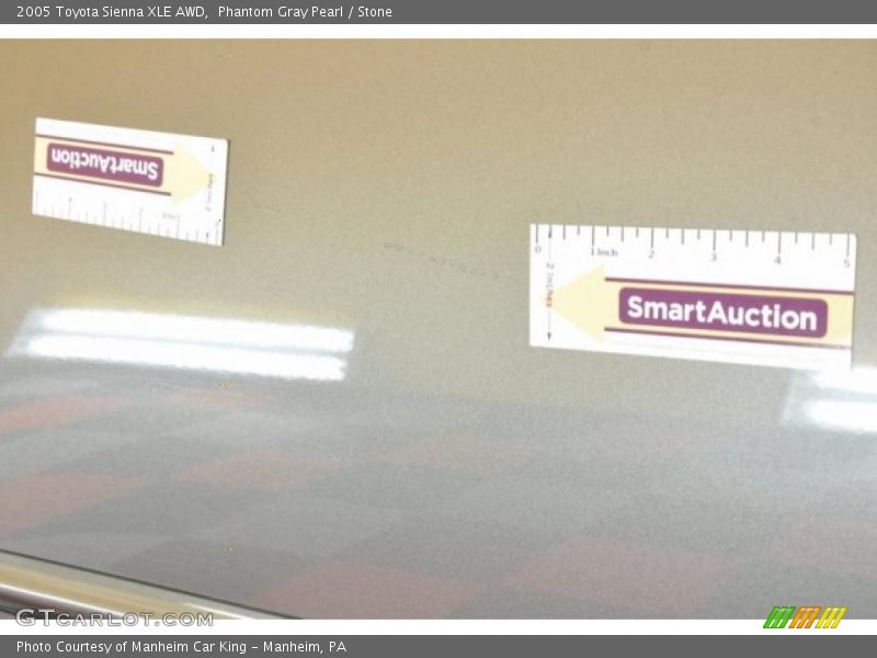 Phantom Gray Pearl / Stone 2005 Toyota Sienna XLE AWD
