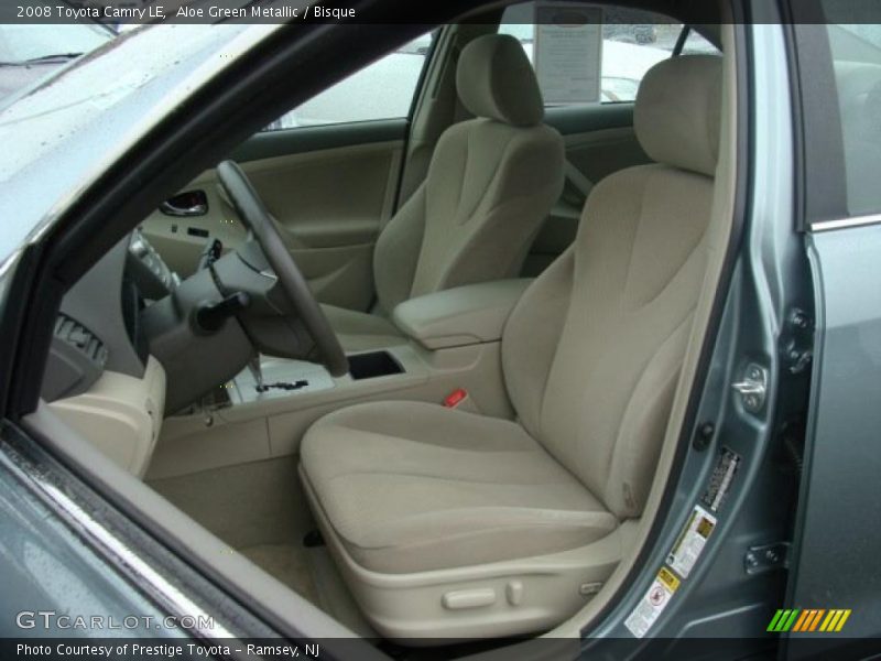 Aloe Green Metallic / Bisque 2008 Toyota Camry LE