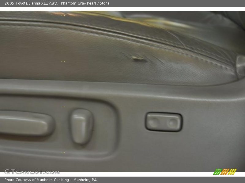 Phantom Gray Pearl / Stone 2005 Toyota Sienna XLE AWD