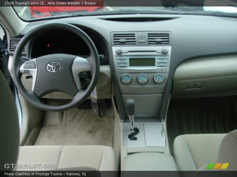 Aloe Green Metallic / Bisque 2008 Toyota Camry LE