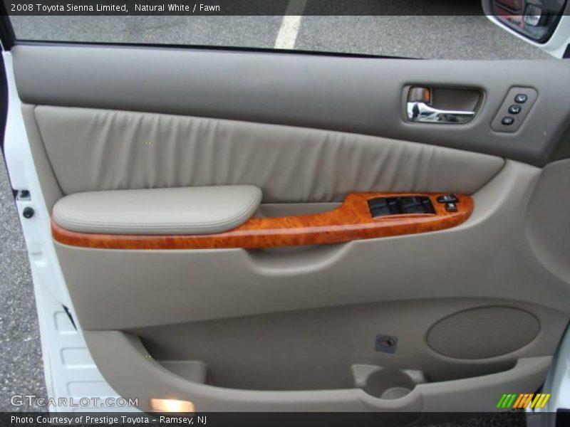 Natural White / Fawn 2008 Toyota Sienna Limited
