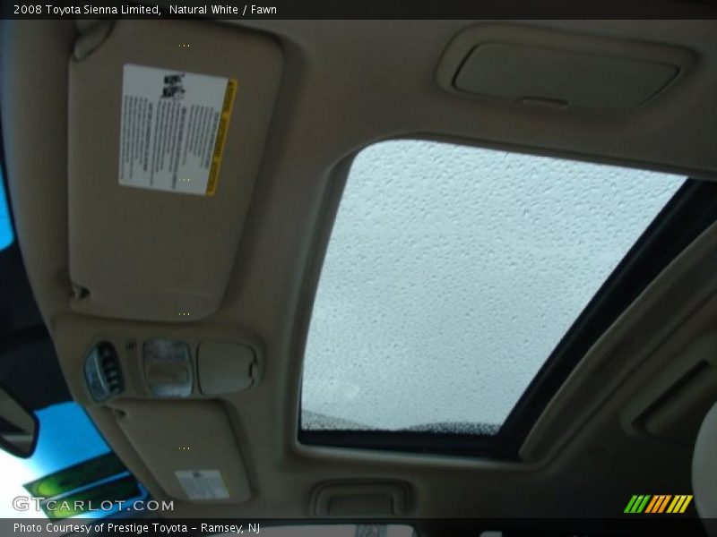 Natural White / Fawn 2008 Toyota Sienna Limited
