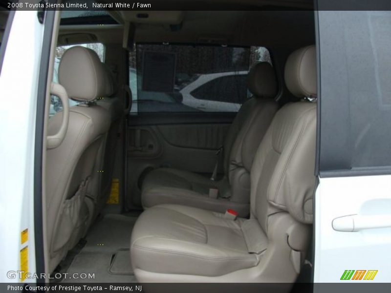 Natural White / Fawn 2008 Toyota Sienna Limited