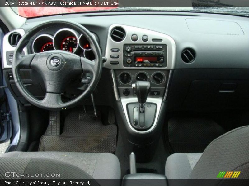 Dashboard of 2004 Matrix XR AWD