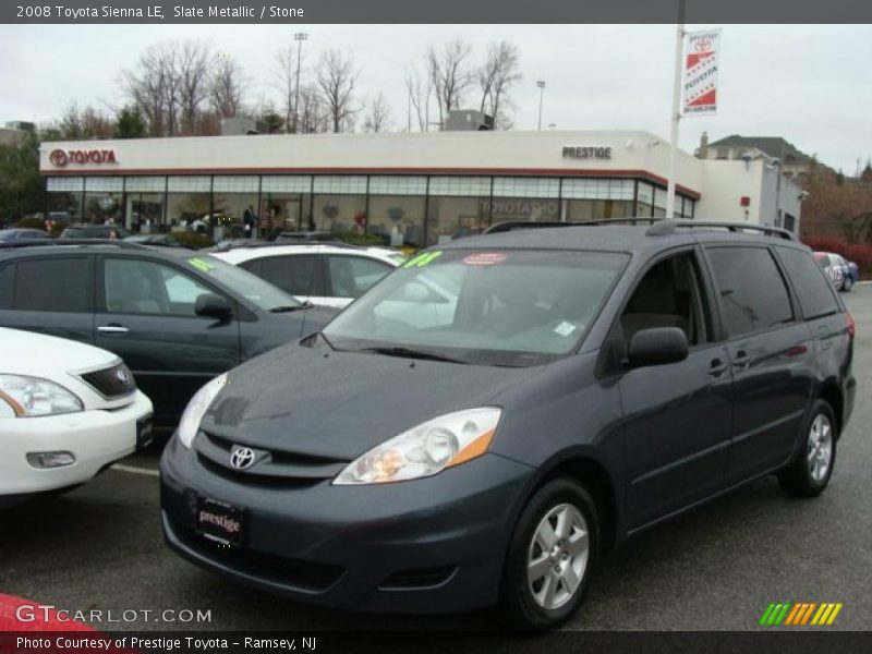 Slate Metallic / Stone 2008 Toyota Sienna LE