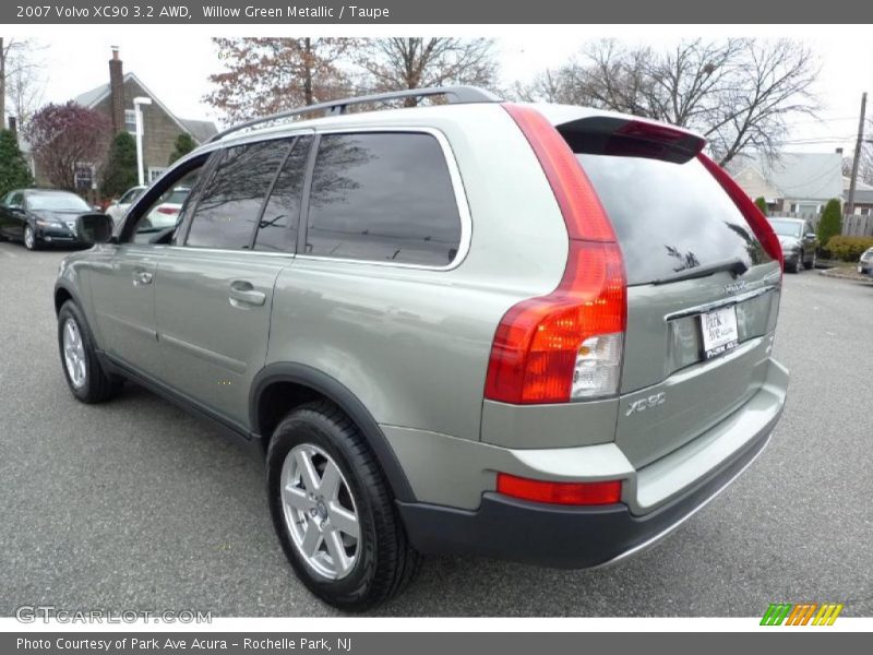 Willow Green Metallic / Taupe 2007 Volvo XC90 3.2 AWD