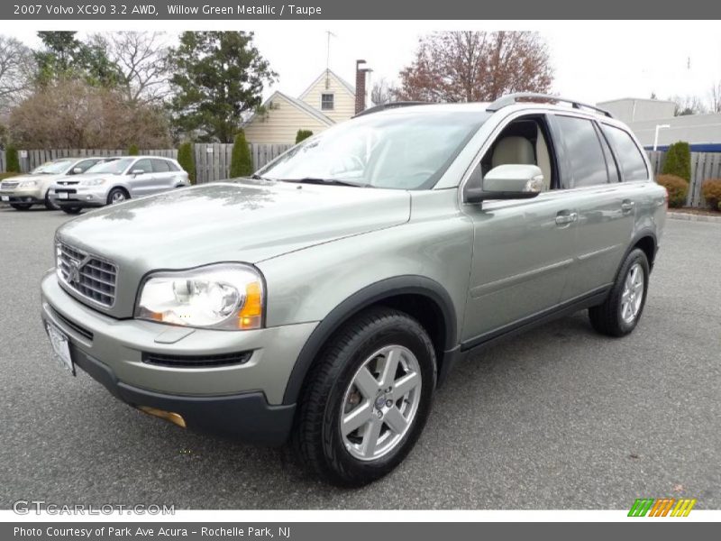 Willow Green Metallic / Taupe 2007 Volvo XC90 3.2 AWD