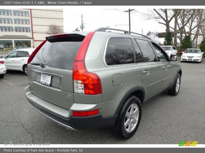 Willow Green Metallic / Taupe 2007 Volvo XC90 3.2 AWD