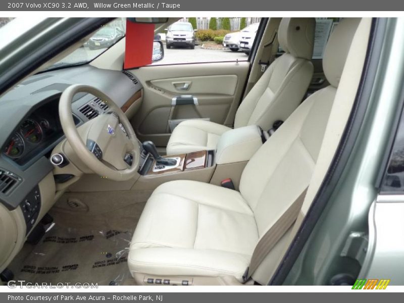 Willow Green Metallic / Taupe 2007 Volvo XC90 3.2 AWD