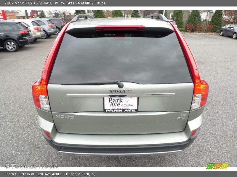 Willow Green Metallic / Taupe 2007 Volvo XC90 3.2 AWD