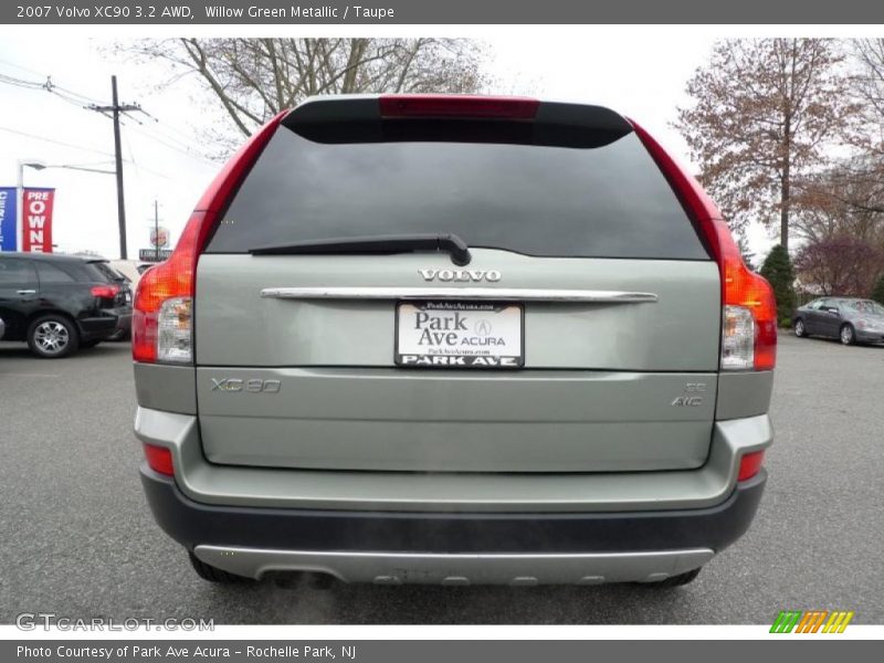 Willow Green Metallic / Taupe 2007 Volvo XC90 3.2 AWD