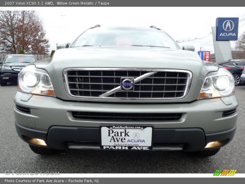 Willow Green Metallic / Taupe 2007 Volvo XC90 3.2 AWD