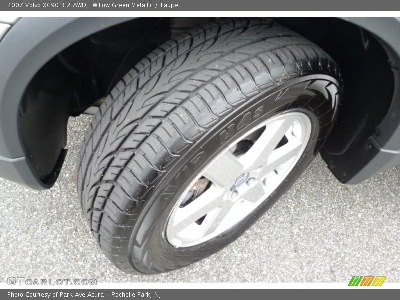 Willow Green Metallic / Taupe 2007 Volvo XC90 3.2 AWD