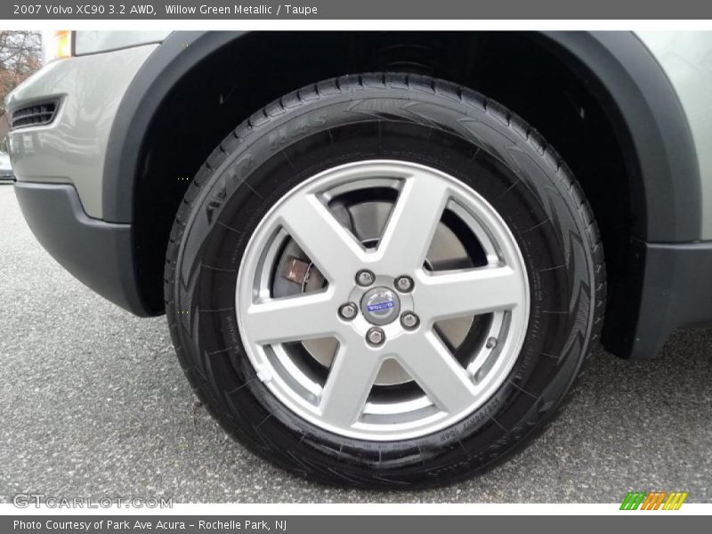 Willow Green Metallic / Taupe 2007 Volvo XC90 3.2 AWD