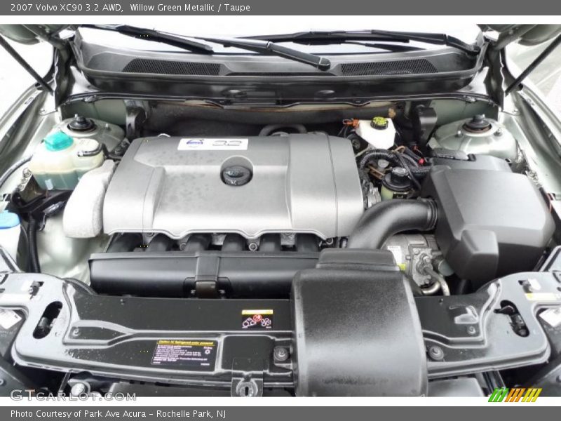 Willow Green Metallic / Taupe 2007 Volvo XC90 3.2 AWD