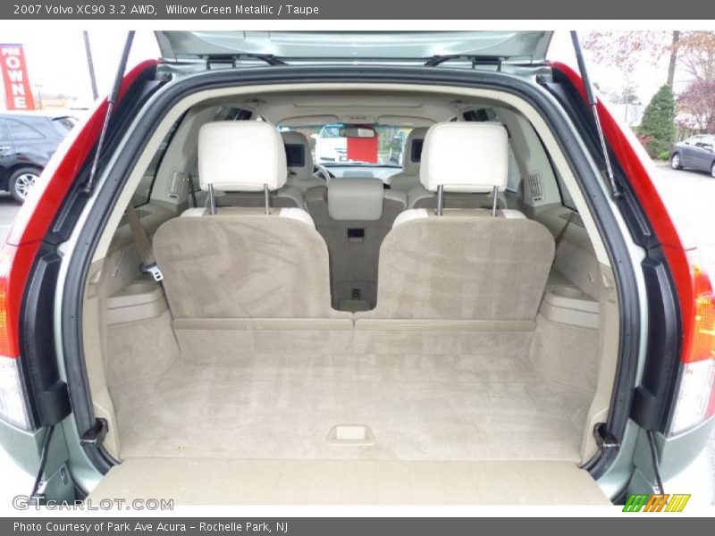 Willow Green Metallic / Taupe 2007 Volvo XC90 3.2 AWD