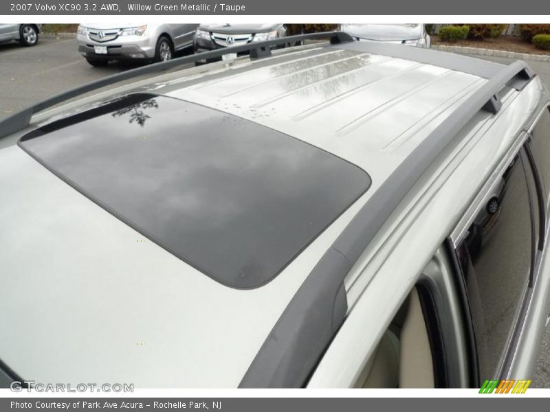 Willow Green Metallic / Taupe 2007 Volvo XC90 3.2 AWD