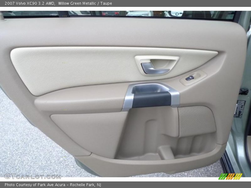 Willow Green Metallic / Taupe 2007 Volvo XC90 3.2 AWD