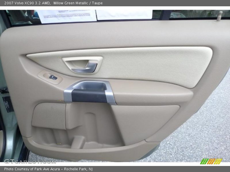 Willow Green Metallic / Taupe 2007 Volvo XC90 3.2 AWD