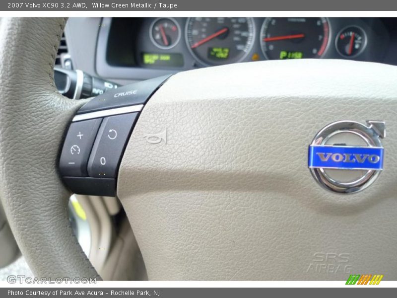 Willow Green Metallic / Taupe 2007 Volvo XC90 3.2 AWD