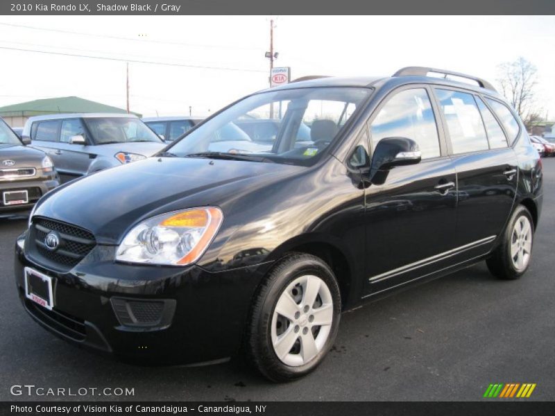 Shadow Black / Gray 2010 Kia Rondo LX