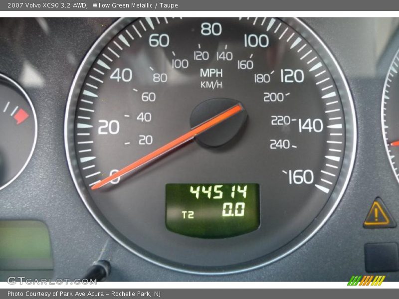 Willow Green Metallic / Taupe 2007 Volvo XC90 3.2 AWD