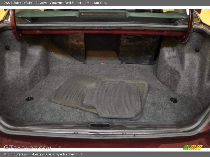 Cabernet Red Metallic / Medium Gray 2004 Buick LeSabre Custom