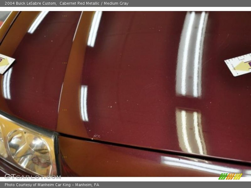 Cabernet Red Metallic / Medium Gray 2004 Buick LeSabre Custom