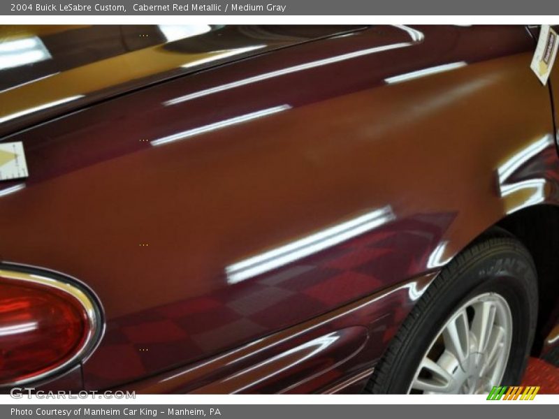 Cabernet Red Metallic / Medium Gray 2004 Buick LeSabre Custom