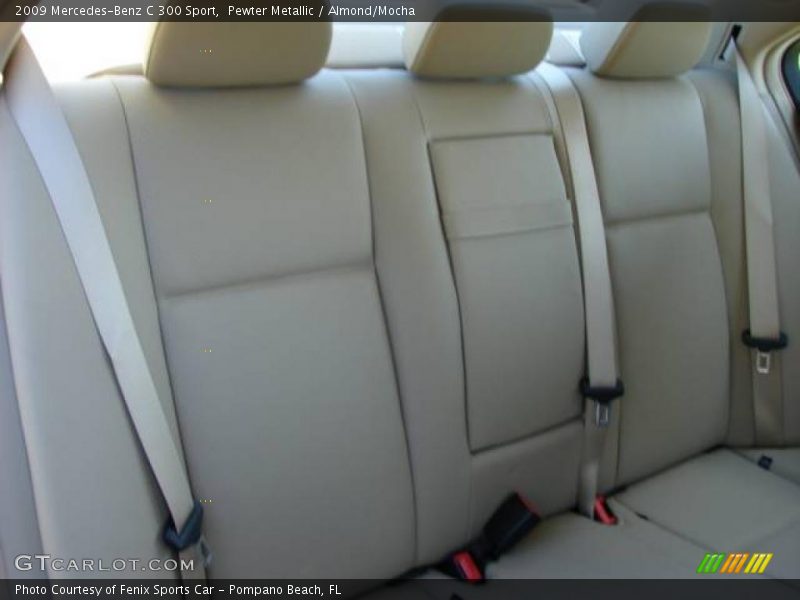 Pewter Metallic / Almond/Mocha 2009 Mercedes-Benz C 300 Sport
