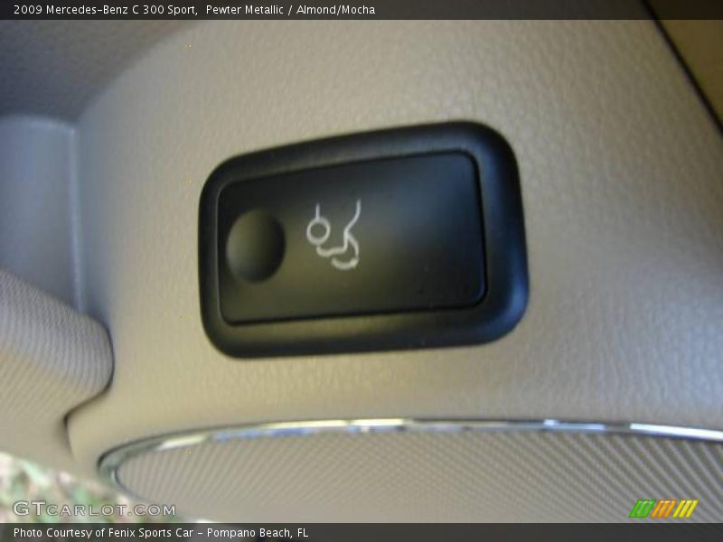 Pewter Metallic / Almond/Mocha 2009 Mercedes-Benz C 300 Sport