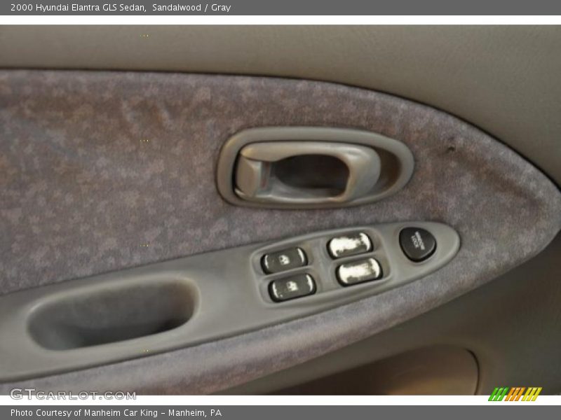 Sandalwood / Gray 2000 Hyundai Elantra GLS Sedan