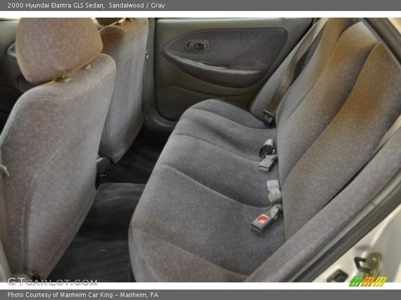 Sandalwood / Gray 2000 Hyundai Elantra GLS Sedan