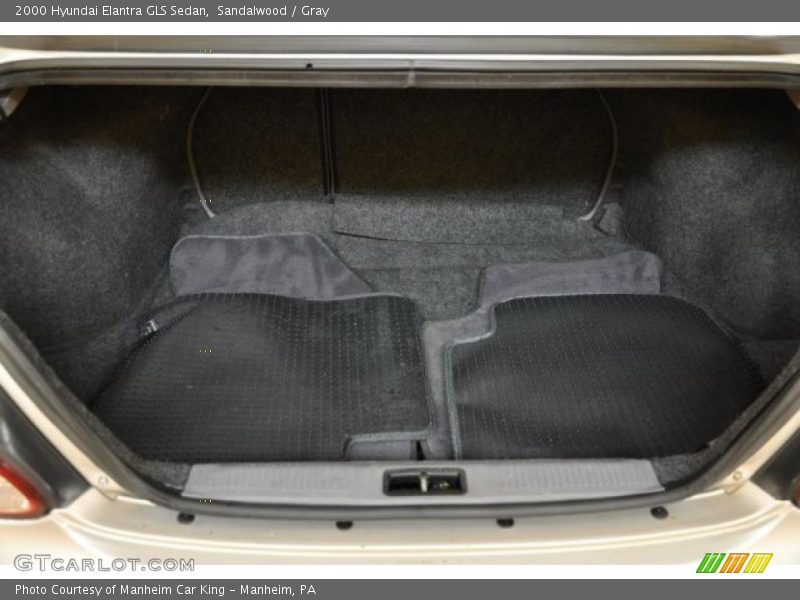 Sandalwood / Gray 2000 Hyundai Elantra GLS Sedan