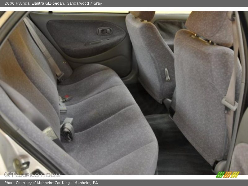 Sandalwood / Gray 2000 Hyundai Elantra GLS Sedan