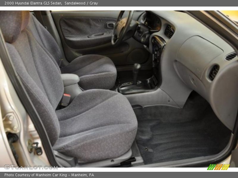 Sandalwood / Gray 2000 Hyundai Elantra GLS Sedan