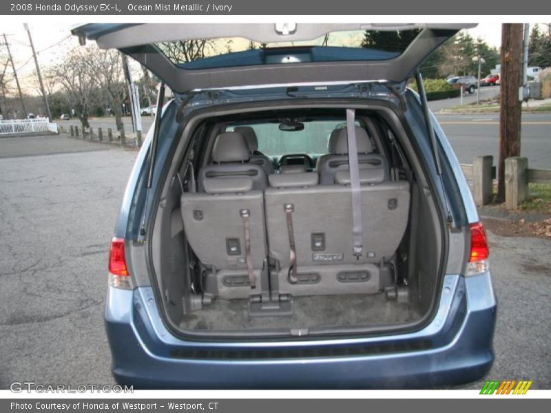 Ocean Mist Metallic / Ivory 2008 Honda Odyssey EX-L