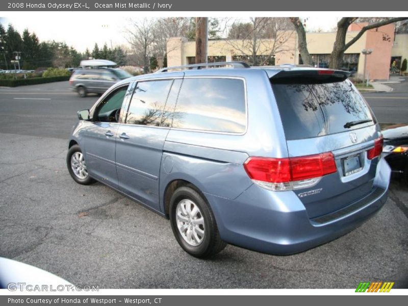 Ocean Mist Metallic / Ivory 2008 Honda Odyssey EX-L