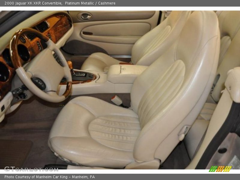  2000 XK XKR Convertible Cashmere Interior