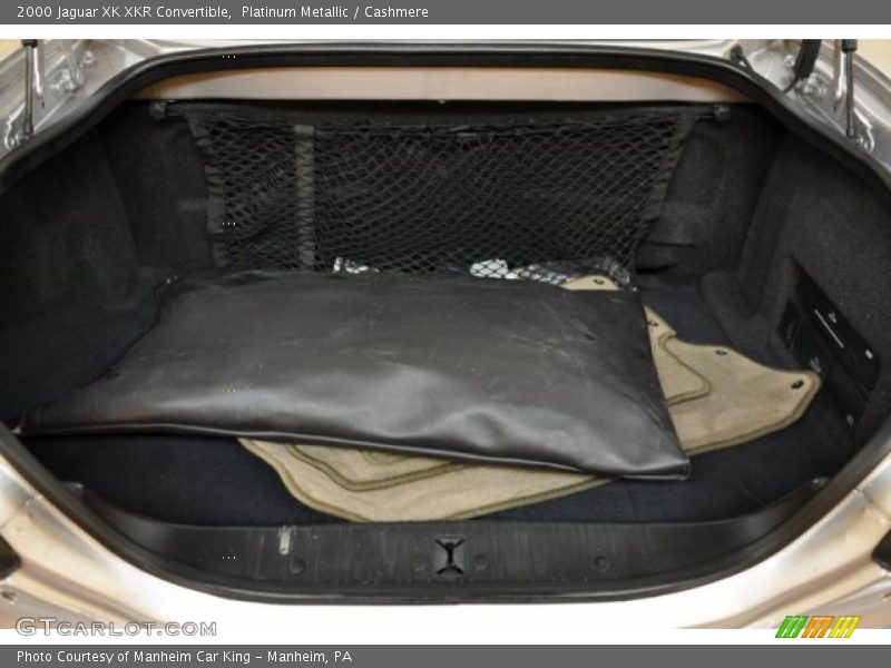  2000 XK XKR Convertible Trunk