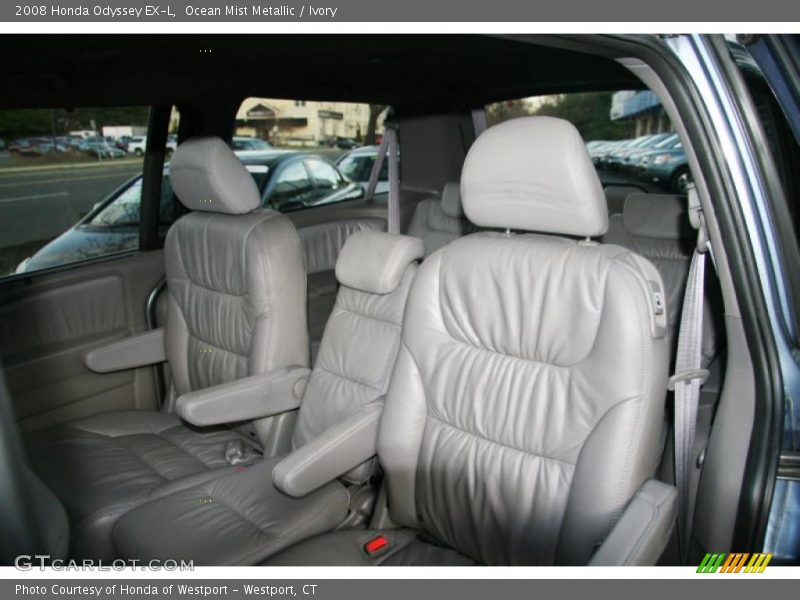 Ocean Mist Metallic / Ivory 2008 Honda Odyssey EX-L