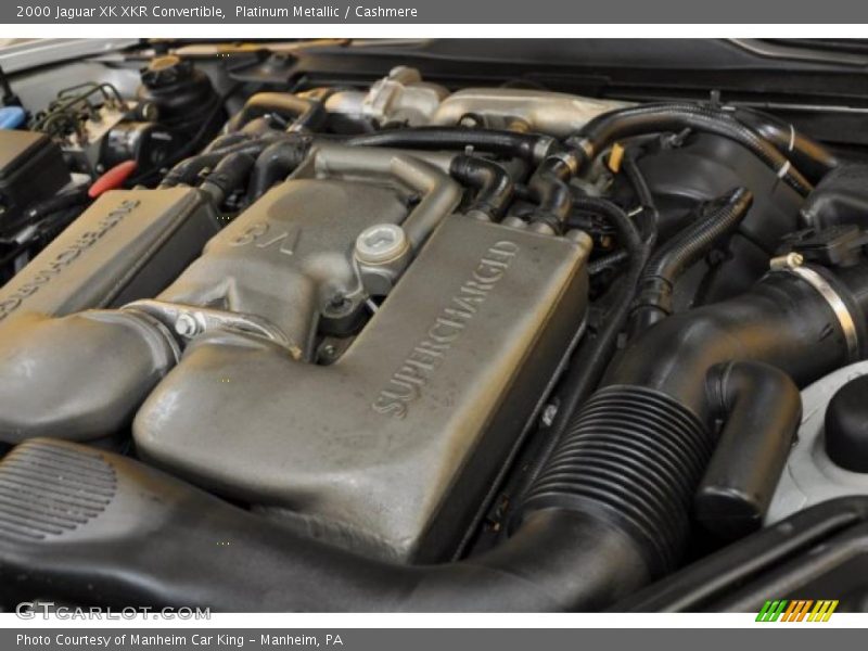  2000 XK XKR Convertible Engine - 4.0 Liter Supercharged DOHC 32V V8