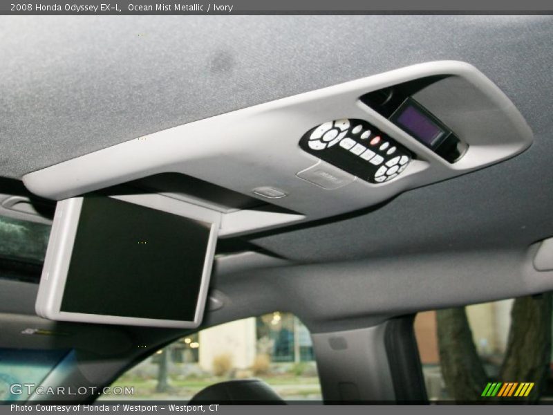 Ocean Mist Metallic / Ivory 2008 Honda Odyssey EX-L