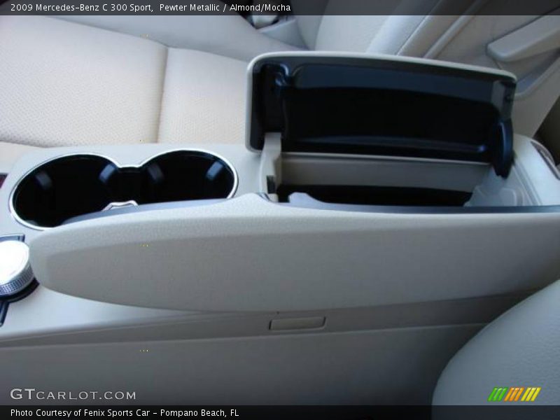 Pewter Metallic / Almond/Mocha 2009 Mercedes-Benz C 300 Sport