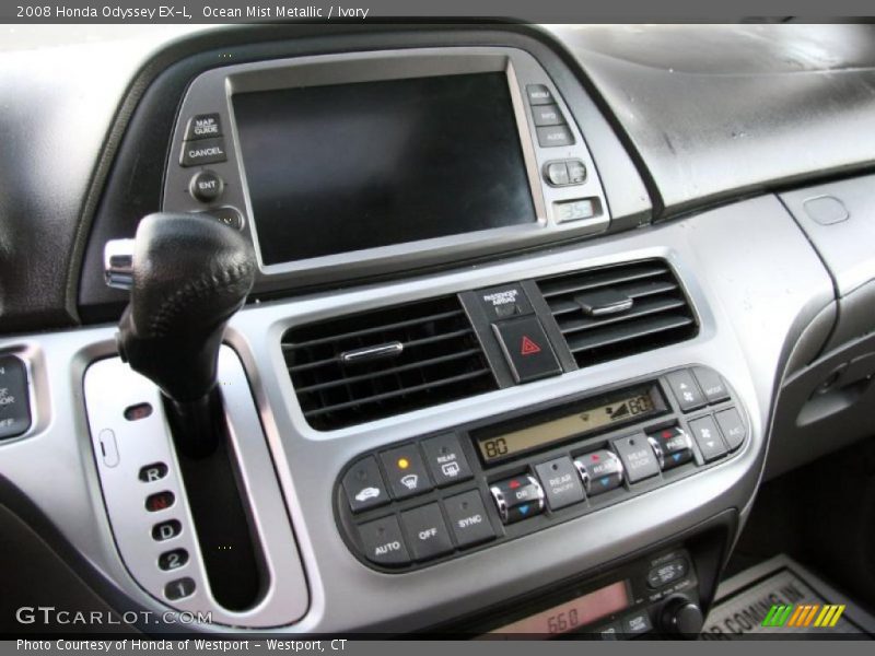 Ocean Mist Metallic / Ivory 2008 Honda Odyssey EX-L