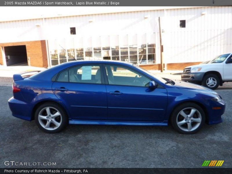 Lapis Blue Metallic / Beige 2005 Mazda MAZDA6 i Sport Hatchback