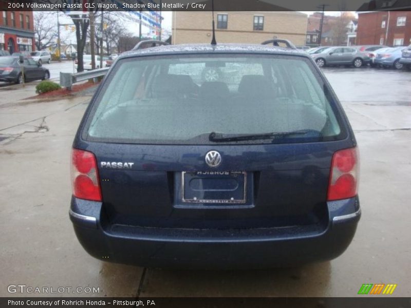 Shadow Blue Metallic / Grey 2004 Volkswagen Passat GLS Wagon